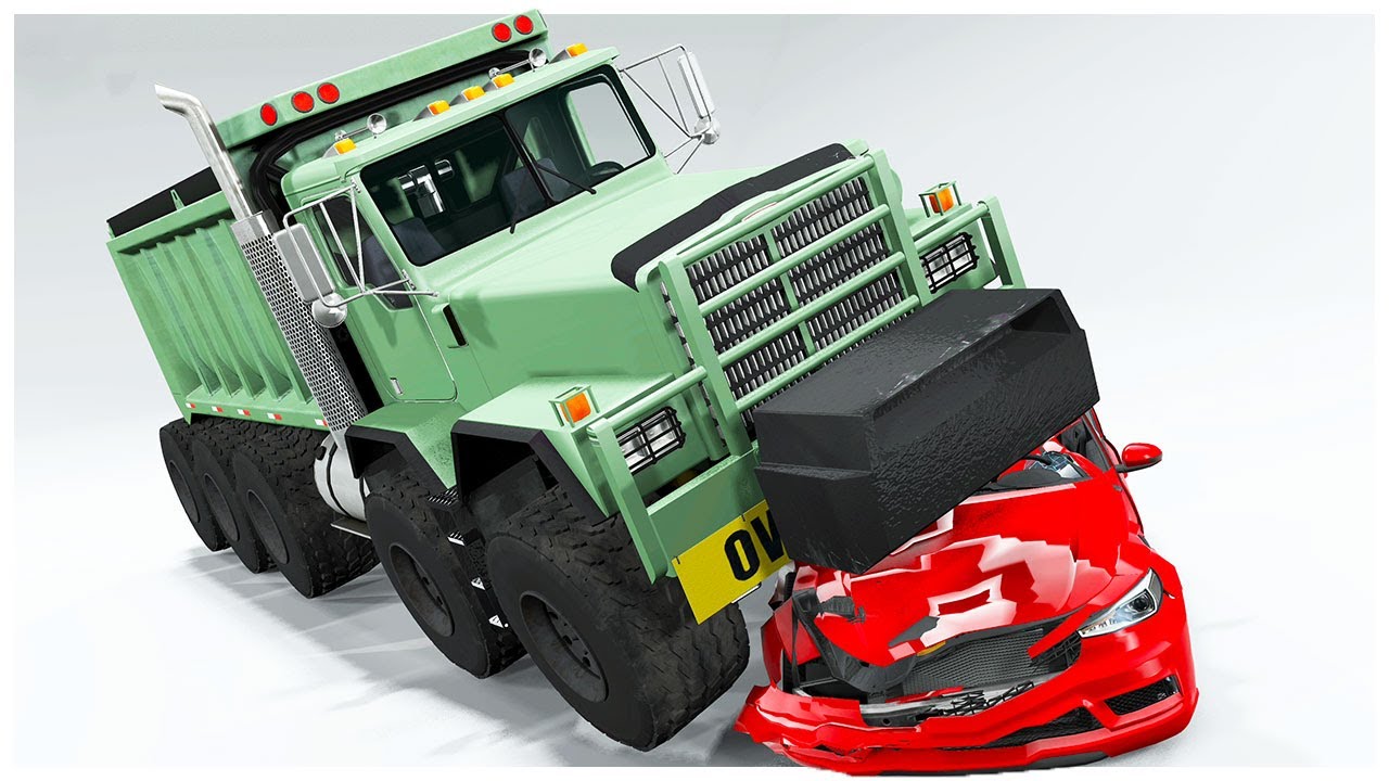 The BEST Off Road Truck Mod UPDATE! Can Crush Cars EASY! - BeamNG Drive B - Series Update