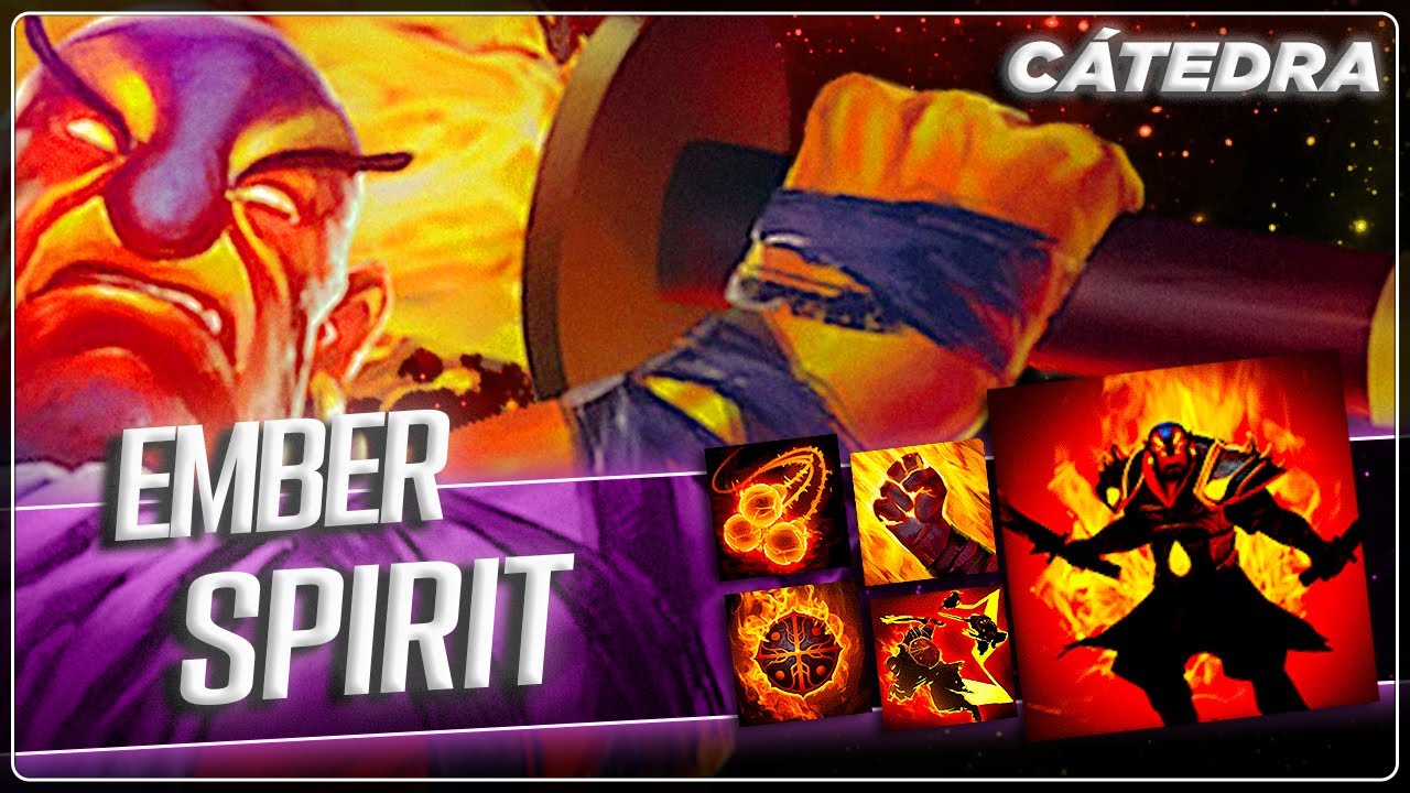 EMBER SPIRIT DOMINANDO LA PARTIDA DE INICIO A FINAL! APRENDE ESTO Y SUBIRAS TU MMR #CÁTEDRA
