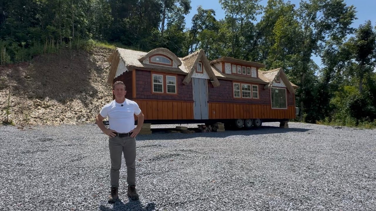 160 Acre Tiny Home Community with Storybook Highland Home like a Cherry on the Top 🏘️🍒🍰