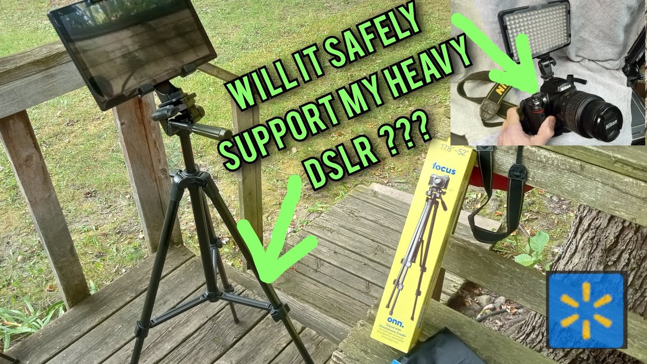 Testing The 'ONN' 52 Inch Tripod From Walmart #photography #cameraequipment