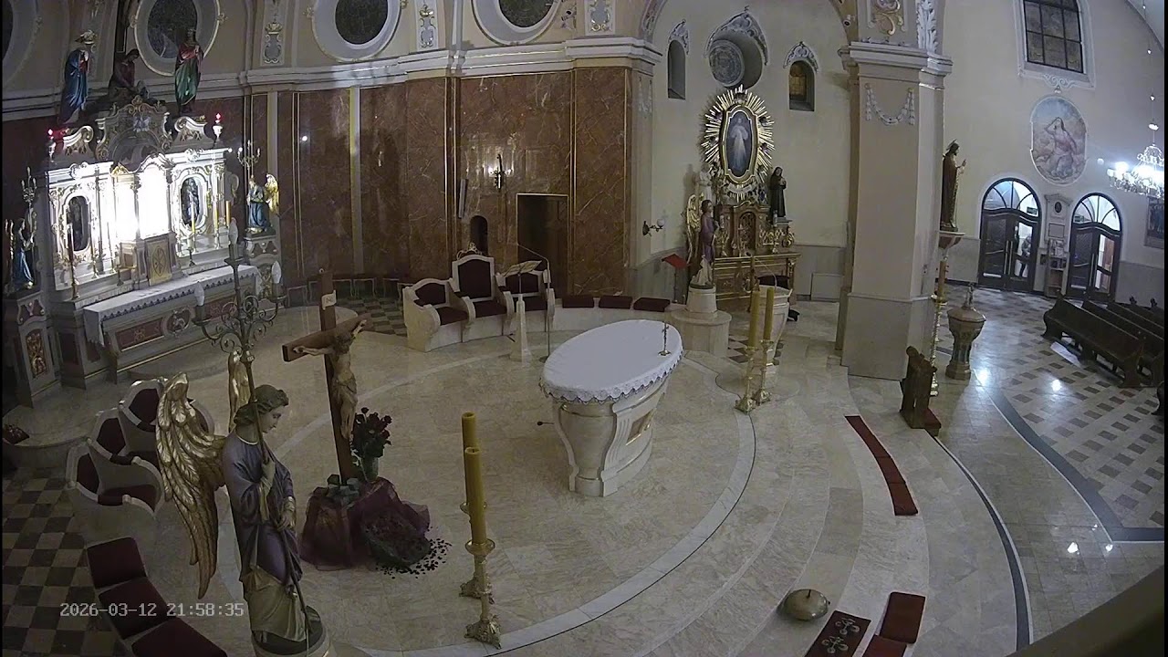 12.03.2026 • 18:30 – Msza święta z Bazyliki św. Marii Magdaleny w Tychach