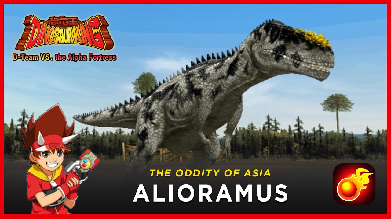 Dinosaur King 恐竜王: Arcade Game (Alioramus Gameplay [Easy])