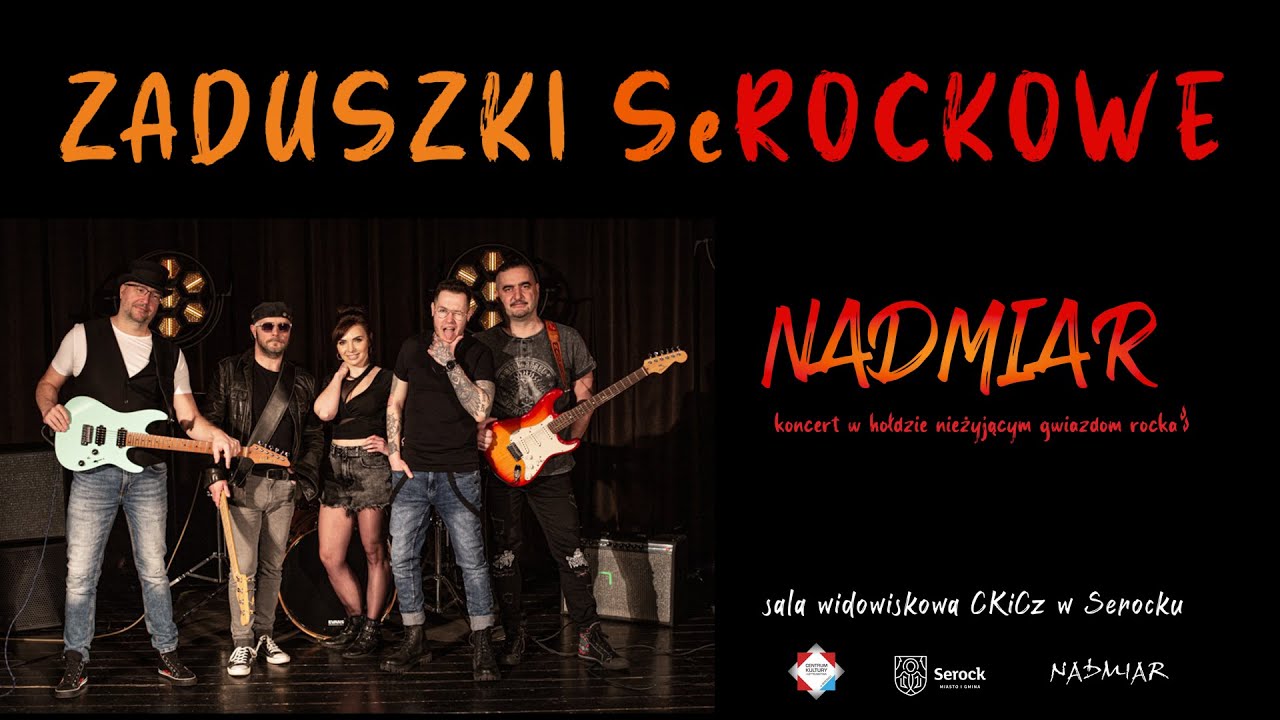 Zaduszki SeRockowe - koncert zespołu NADMIAR