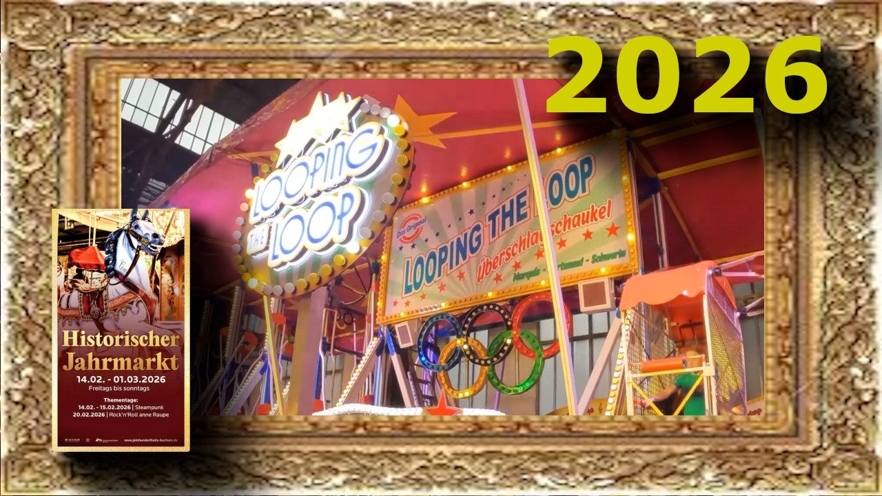Looping the Loop (1934) 🎢 Offride | Historischer Jahrmarkt Bochum 2026