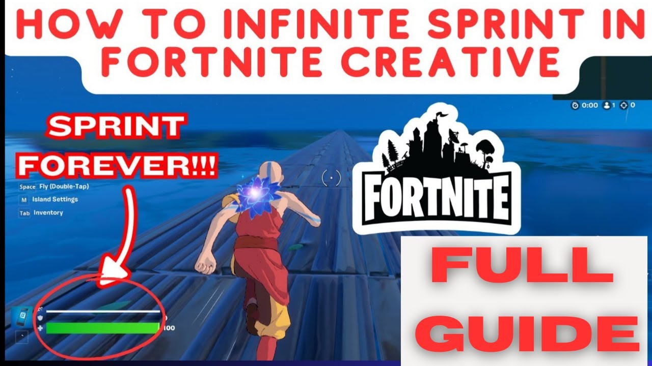 How to Get Infinite Sprint in Fortnite Creative | Updated Guide for 2025