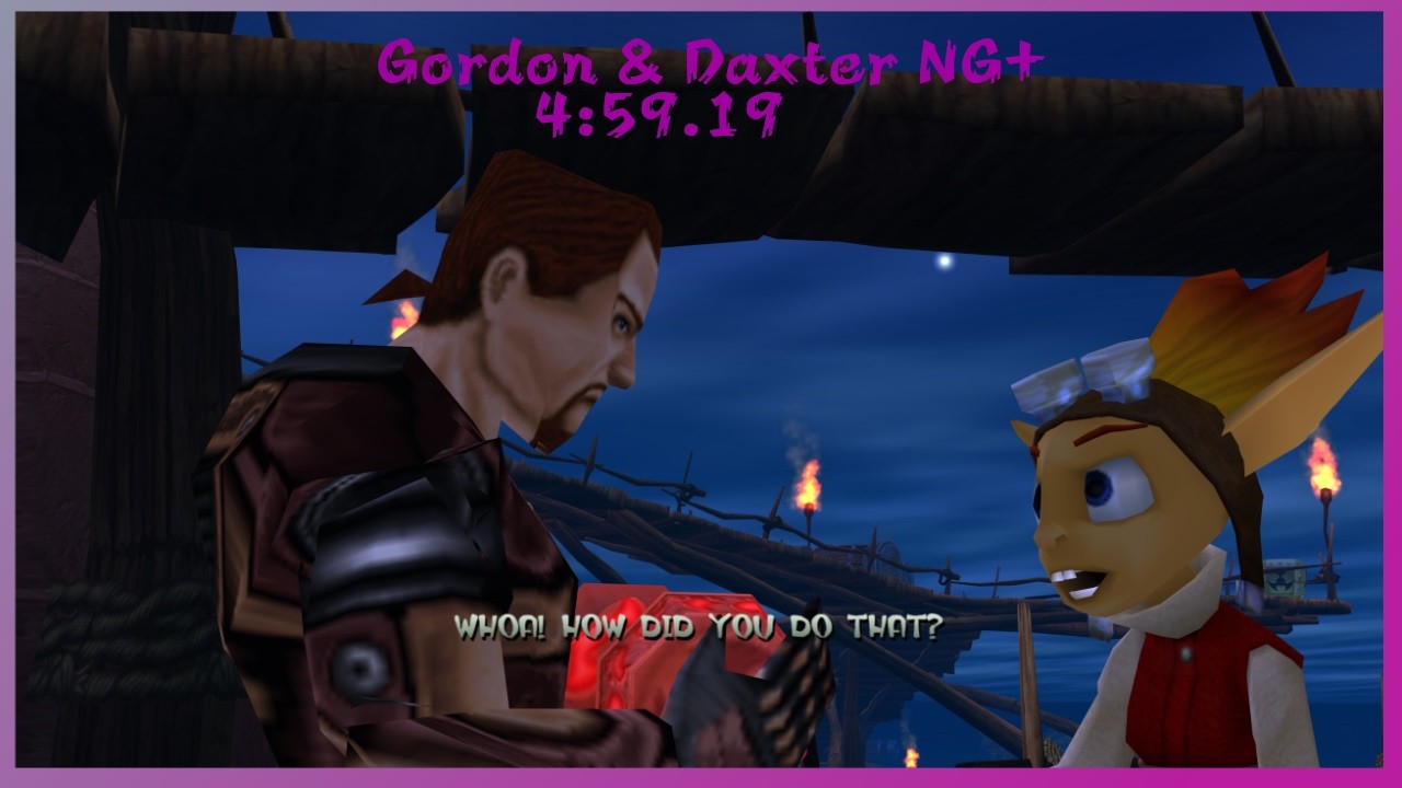 Gordon & Daxter WR NG+ 4:59.19