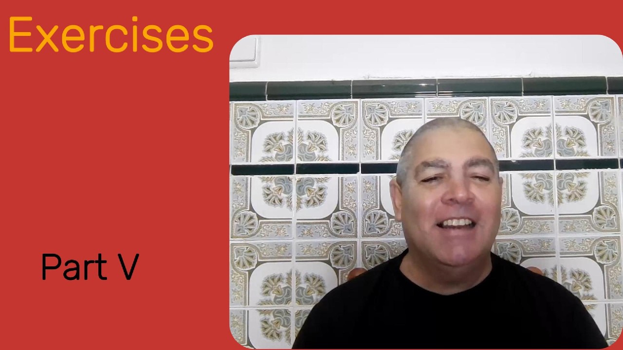 Aprende inglés aquí conmigo 44. Ejercicios