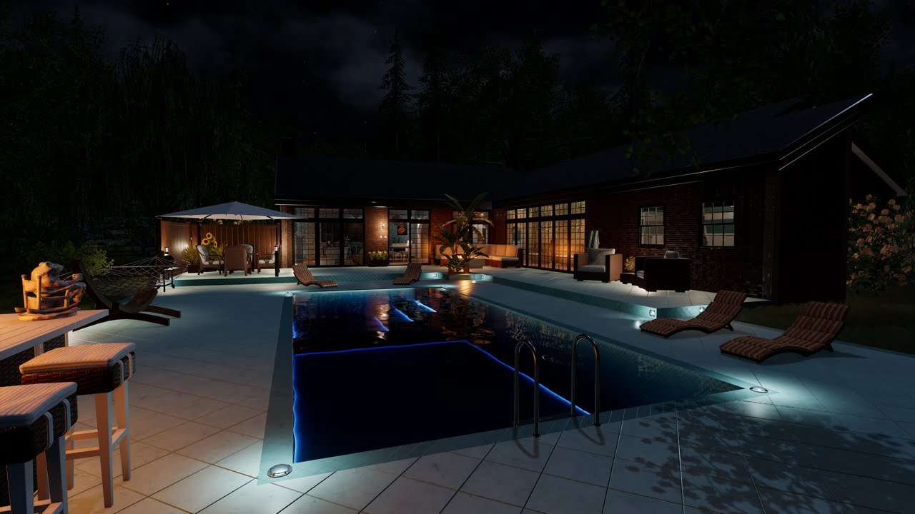 House Flipper 2   Maison de vacances avec piscine rénové