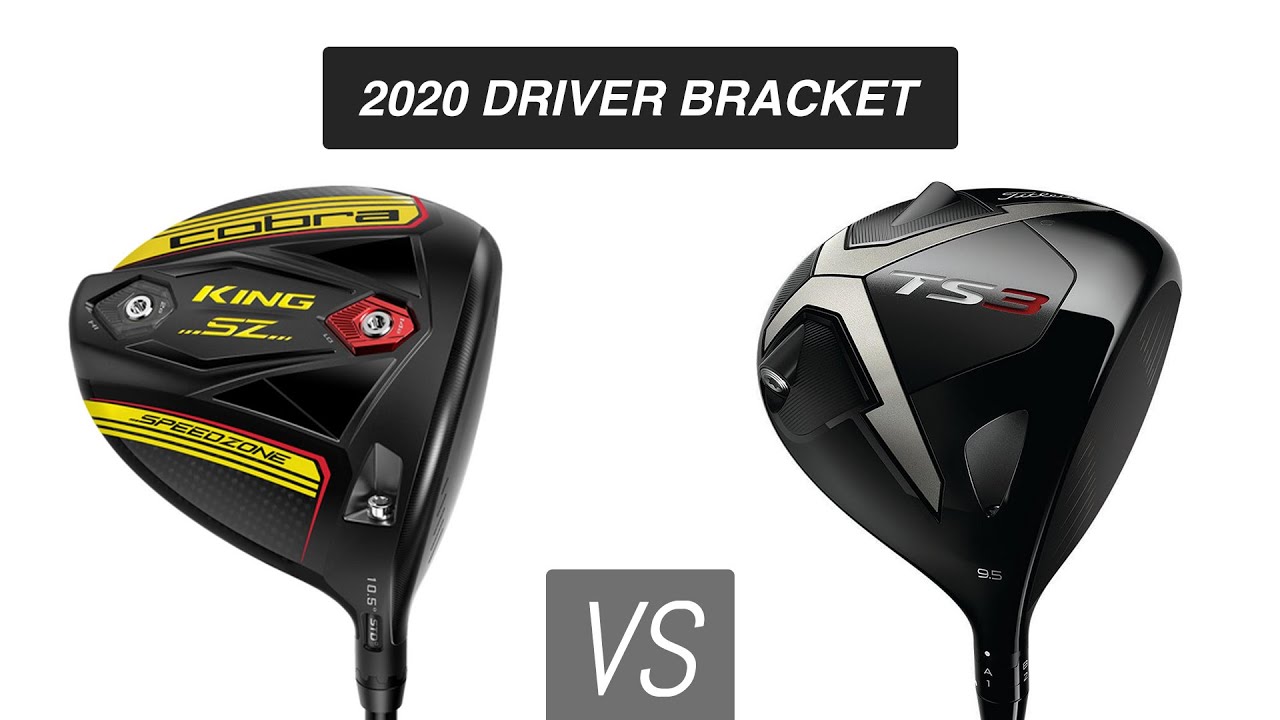 Cobra Speedzone vs. Titleist TS3 // 2020 Driver Bracket