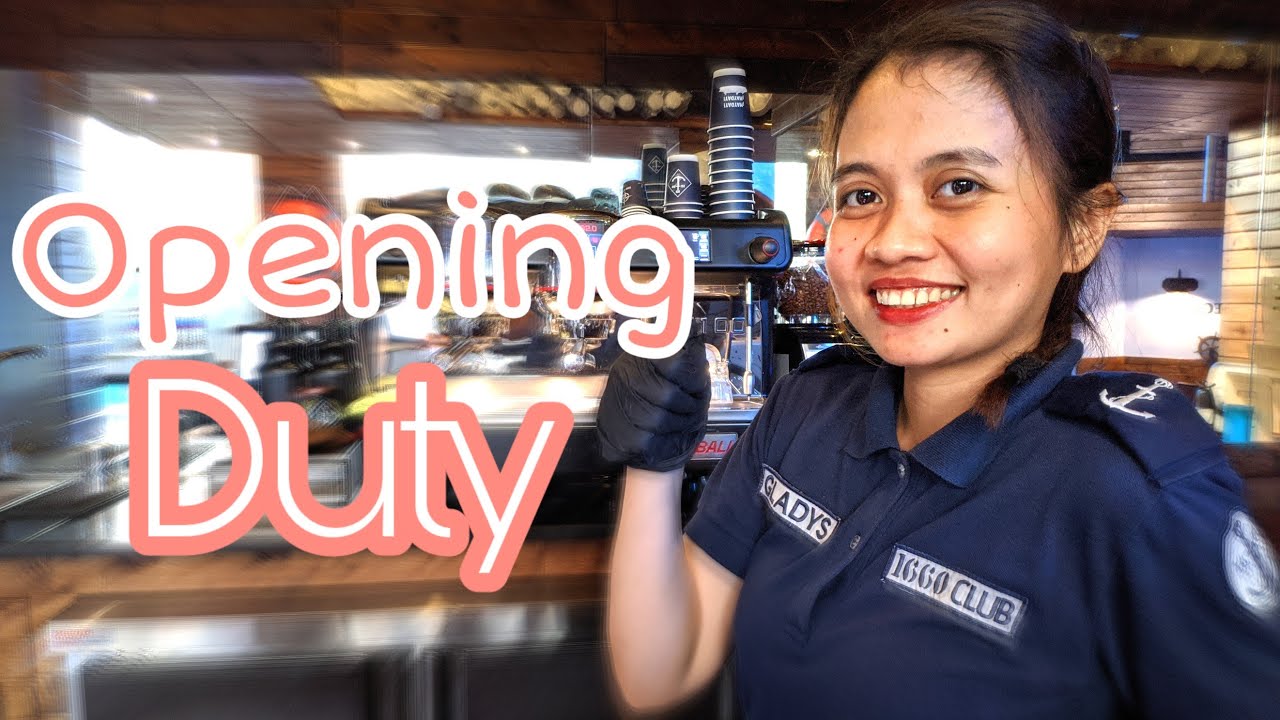 Opening Duty | Barista life | OFW Oman | Vlog 02