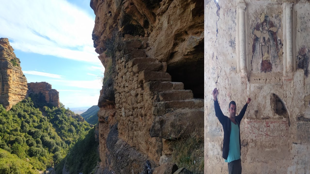 San Cristóbal, la ermita en el acantilado. Espectacular senderismo