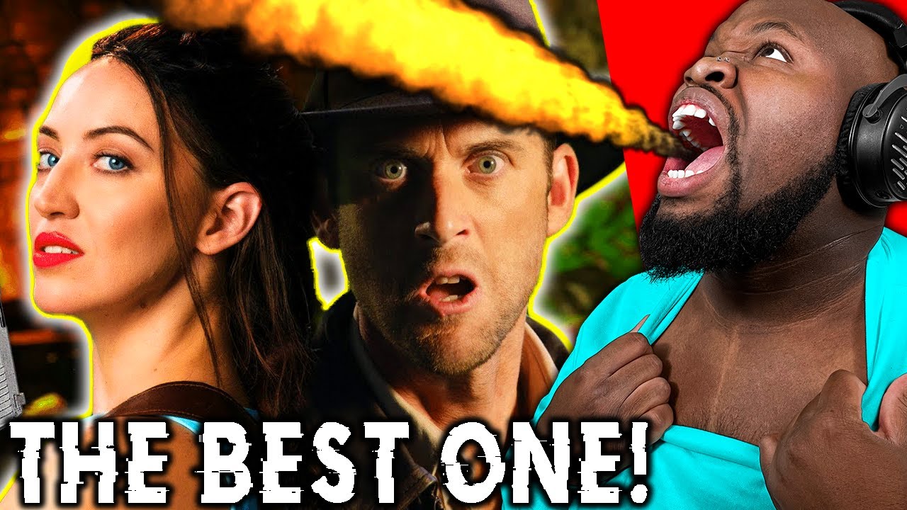 HE COOKED HER! | Lara Croft vs Indiana Jones. Epic Rap Battles Of History. [REACTION]