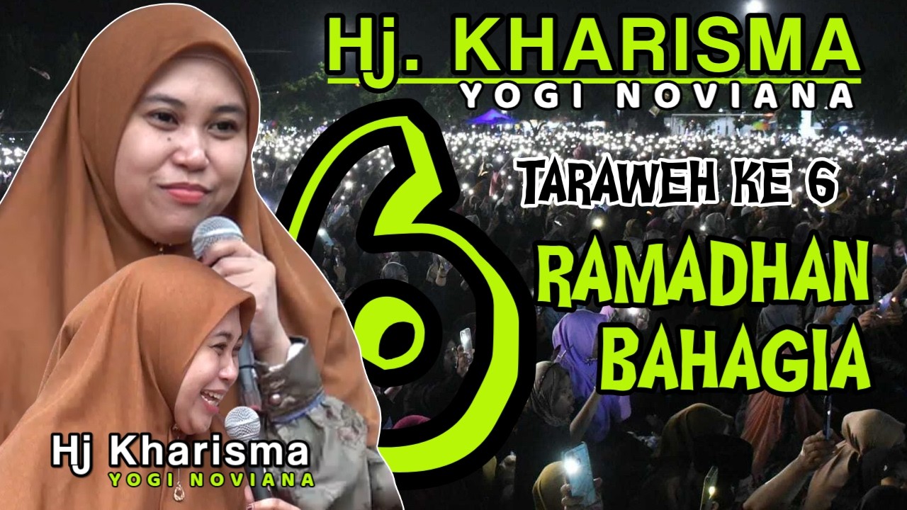 TARAWEH HARI KE 6 BERSAMA HJ KHARISMA YOGI NOVIANA SEMOGA IBADAH PUASA KITA LANCAR AAMIIN , NGAWI