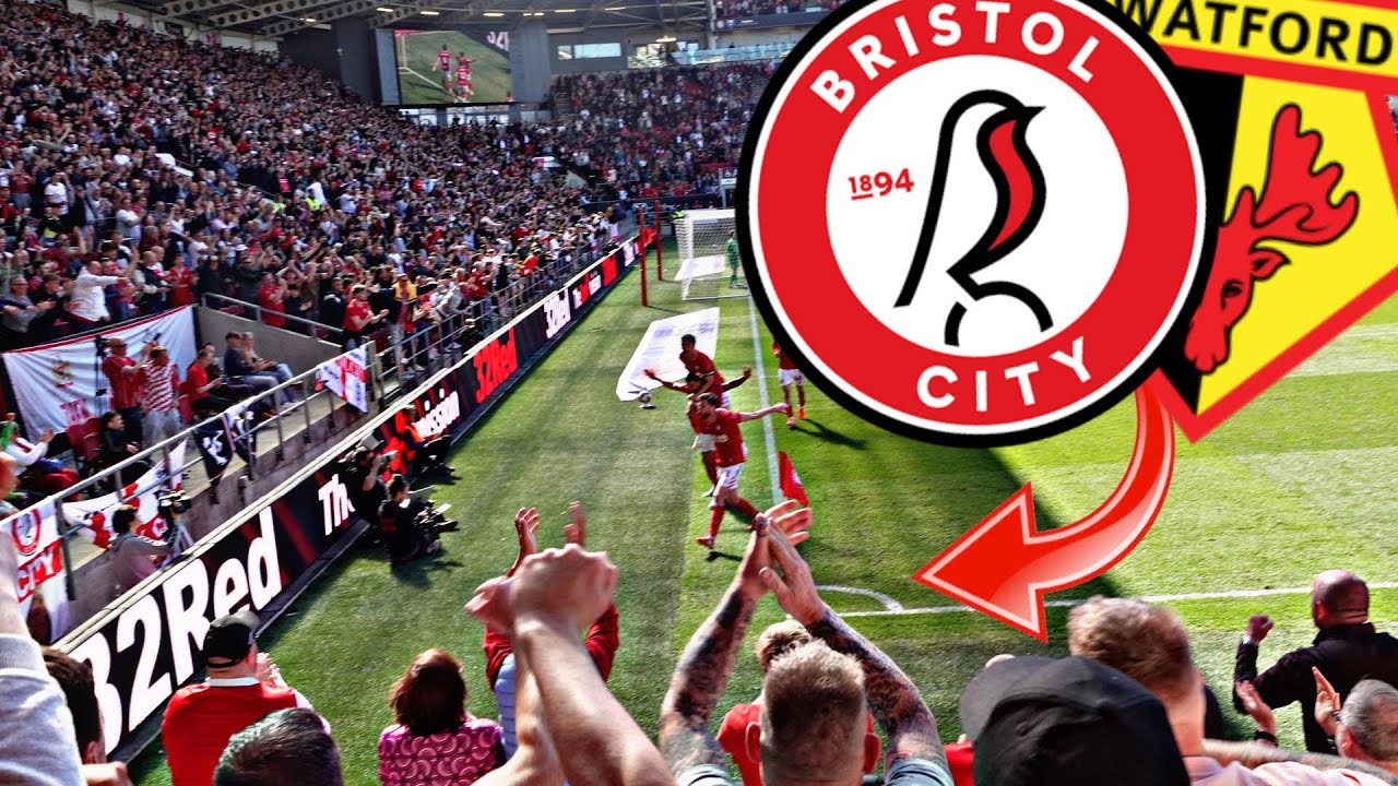 ELECTRIC ATMOSPHERE at Bristol City vs Watford as CITY GO SIXTH! 😱