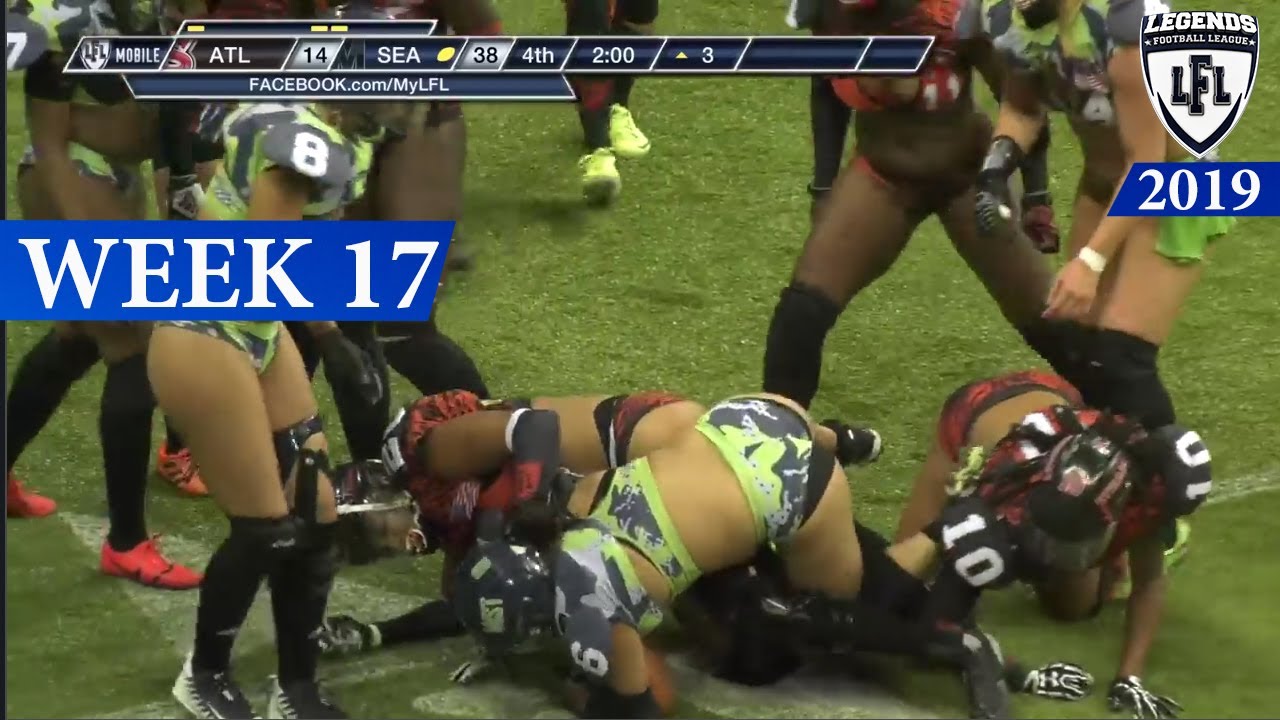 SUPER COOL WOMEN ❤️‍🔥| LFL USA 2019 Week 17 Highlights| ATLANTA STEAM VS SEATTLE MIST