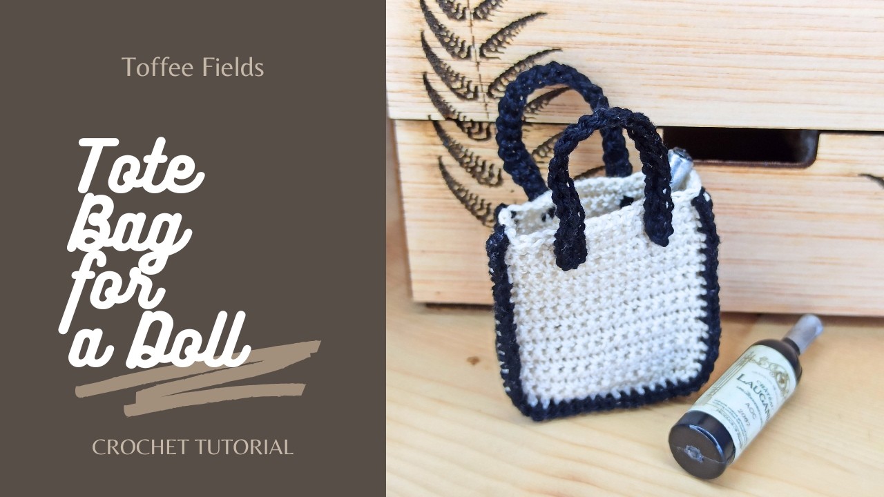 How to Crochet Barbie Bag | Easy Doll Clothes Tutorial for Beginners