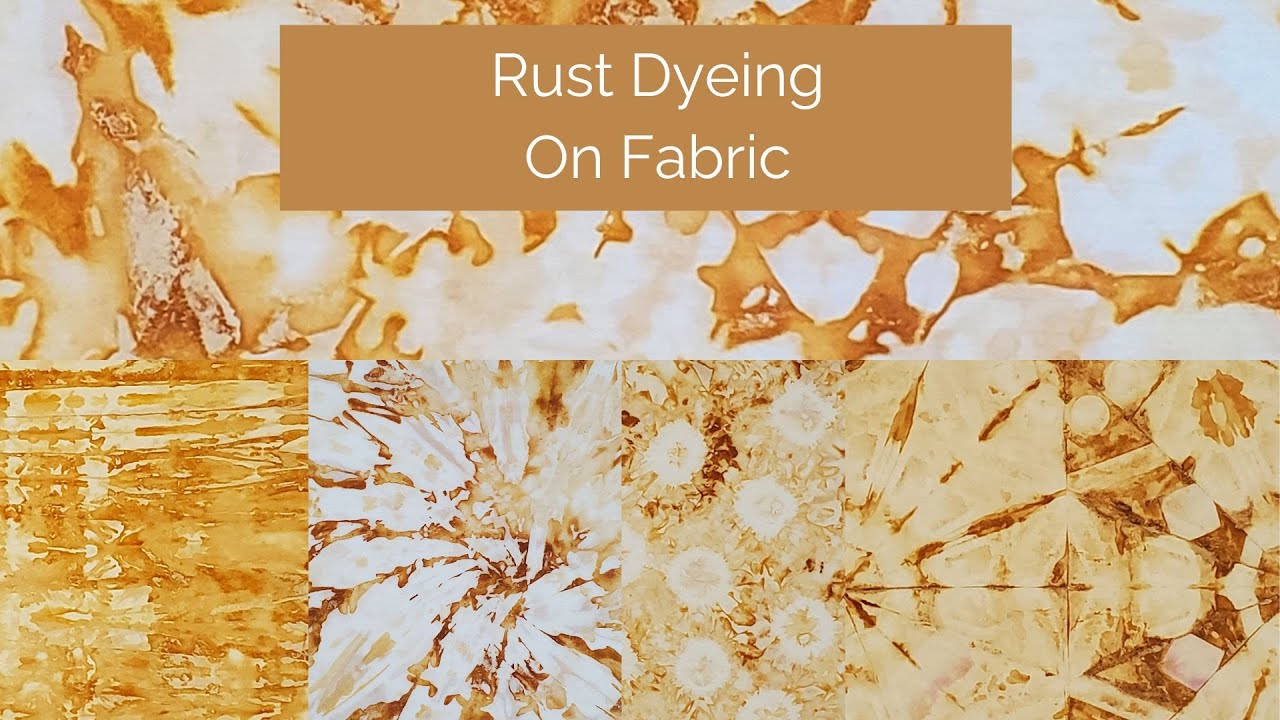 Rust Dyeing on Fabric Course