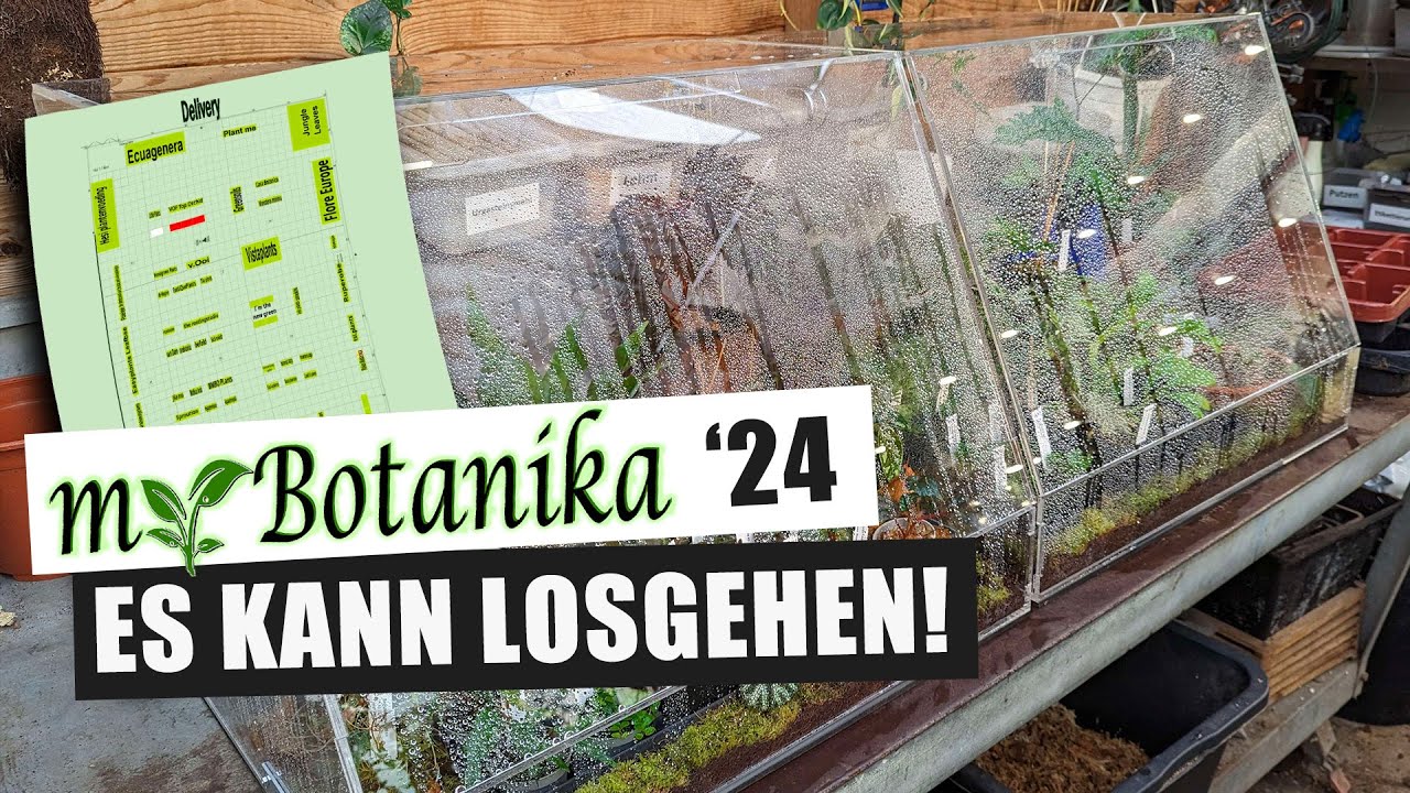 MyBotanika Vorbereitung - Fr&uuml;hjahrsb&ouml;rse 2024