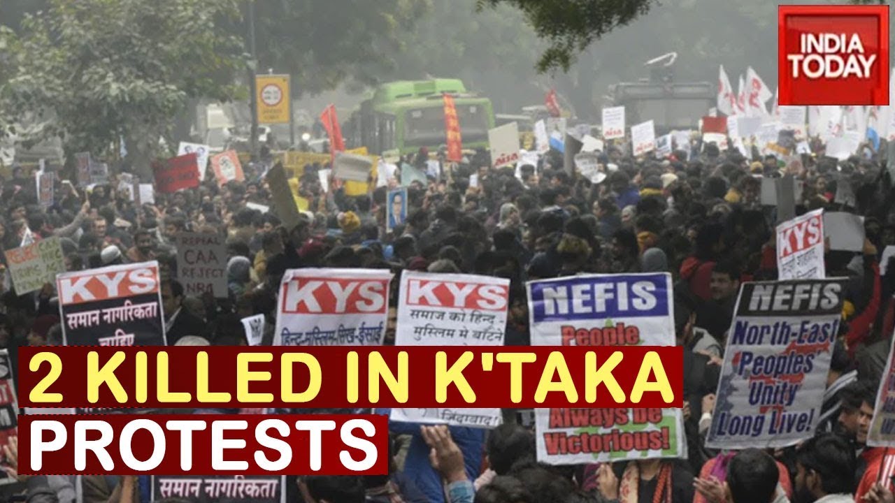 2 Killed In Karnataka, Hundreds Detained As Anti-Citizenship Law Protests Rage Across Cities