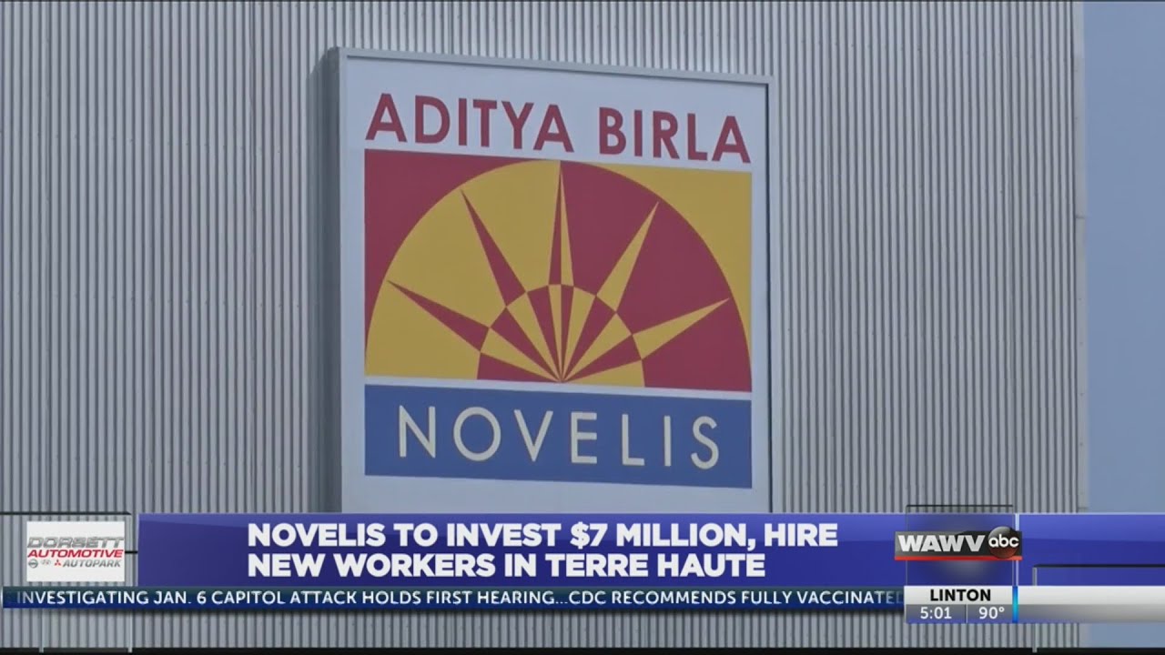 Novelis planning multi-million dollar expansion, new jobs at Terre Haute facility