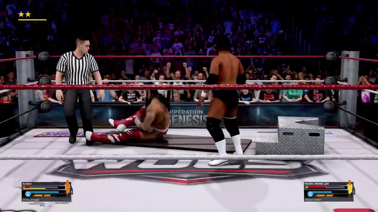 WOCS Operation Genesis Extreme Rules Crowe vs Azteco