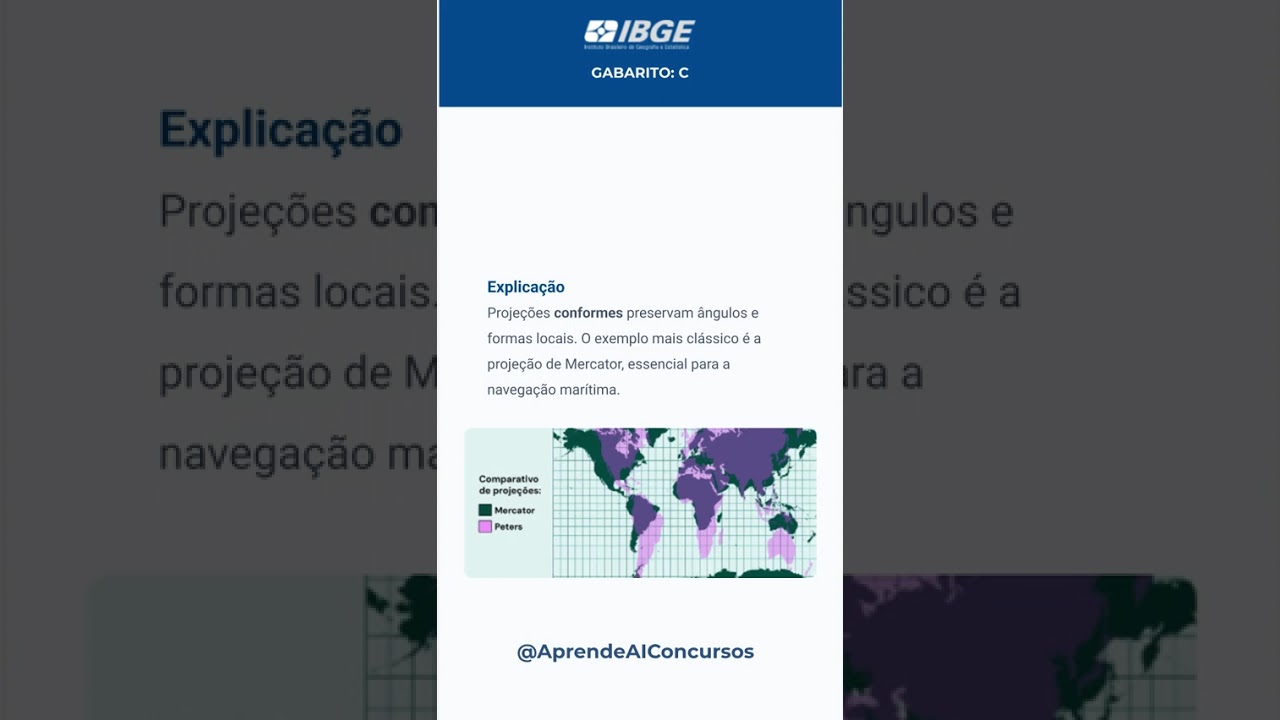 🚨 FGV Vai Tentar Te Derrubar! Resolva Essas 5 Questões de Cartografia (IBGE)