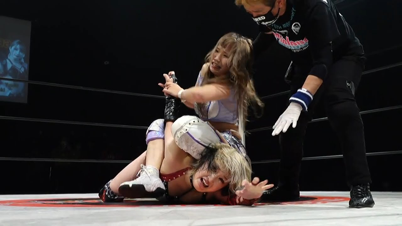 FullMatch Maria & 川畑梨瑚 VS 青木いつ希 & YuuRI 2022.11.04