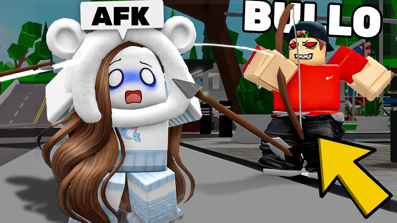 Resto AFK da BAMBINA su BROOKHAVEN ROBLOX.