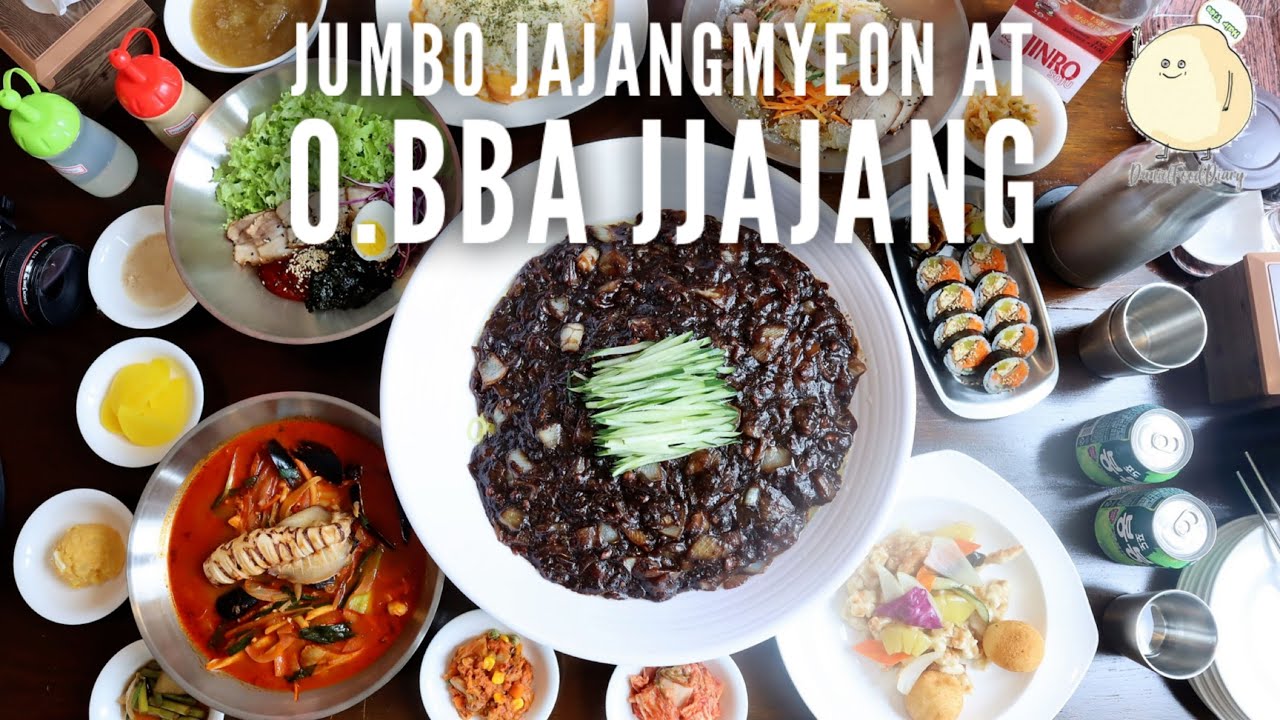O.BBa Jjajang At Tanjong Pagar Has JUMBO Jajangmyeon