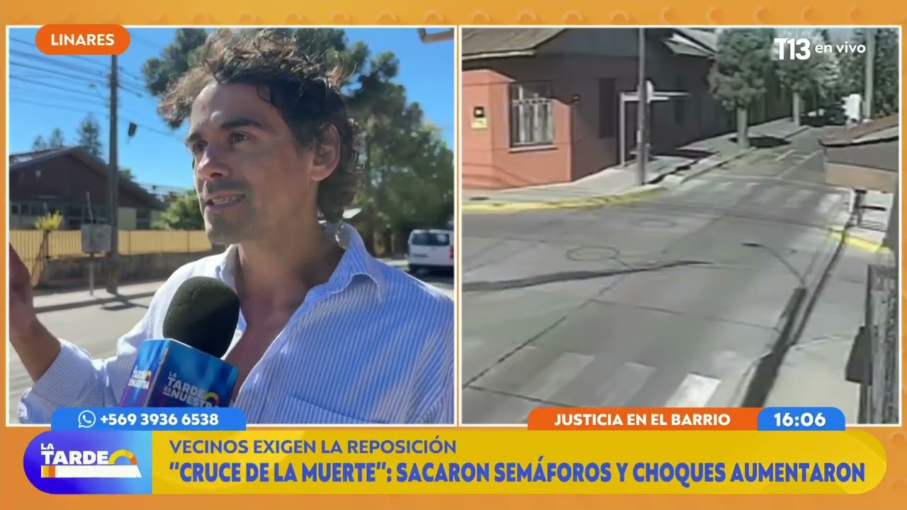Se salvó de milagro: silla de ruedas se quedó sin batería en medio de choque de autos