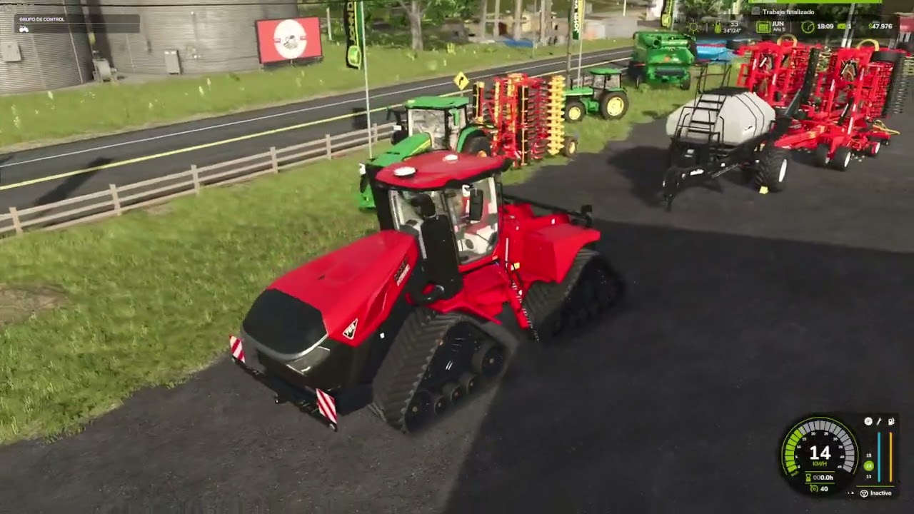 Compro tractor de 640  cv y no puede con la sembradora nueva Agro servicios AJ