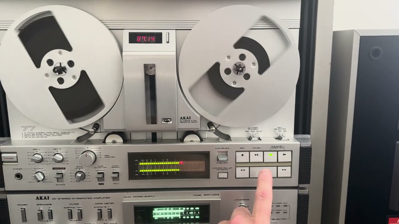 1980 Akai ProRack 504 - With Akai GX-77