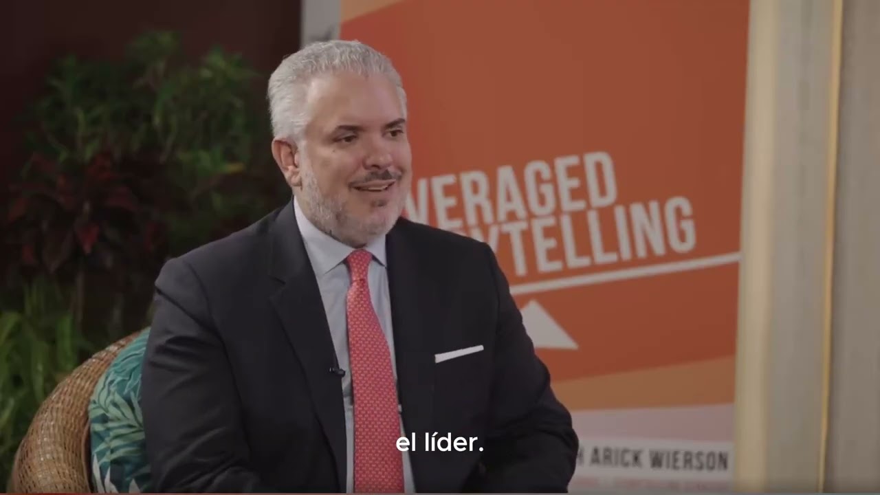 El poder de contar historias en el liderazgo | Iv&aacute;n Duque con Arick Wierson