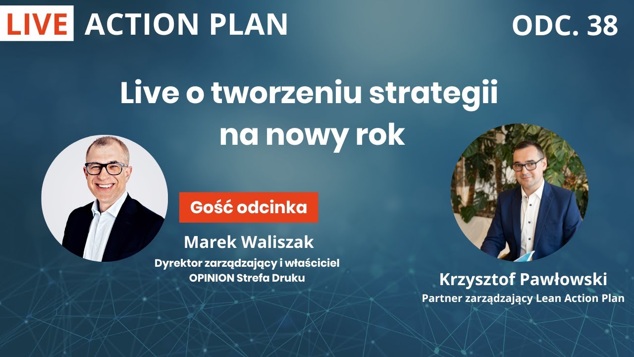 LIVE ACTION PLAN 🔴 Czy tworzenie strategii na nowy rok ma sens?