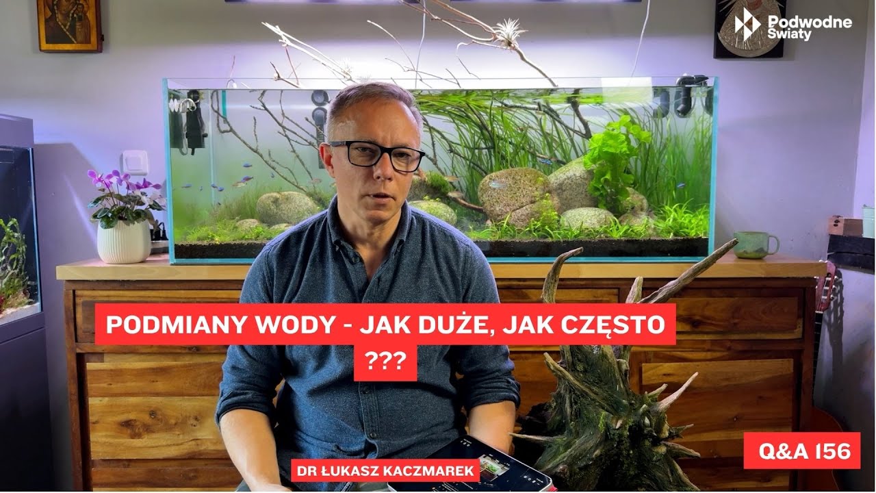 Q&A156. Podmiany wody. Jak duże, jak często ?