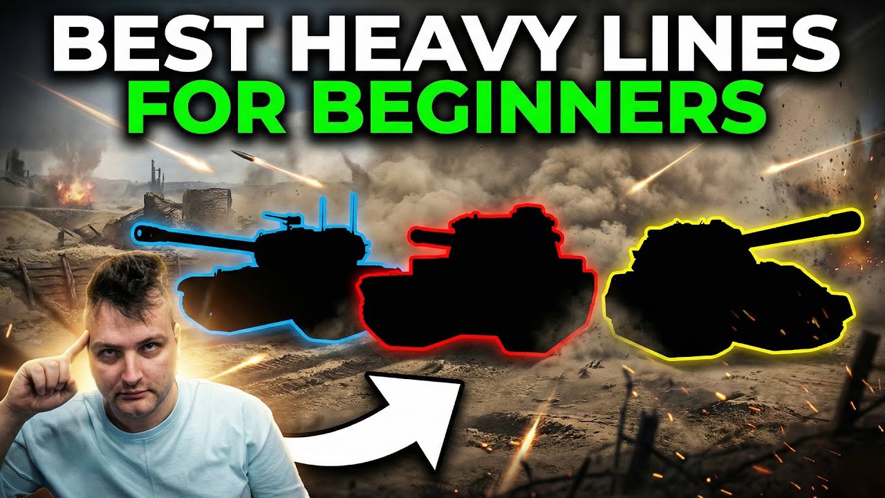 New to World of Tanks? Grind THESE Heavy Lines First