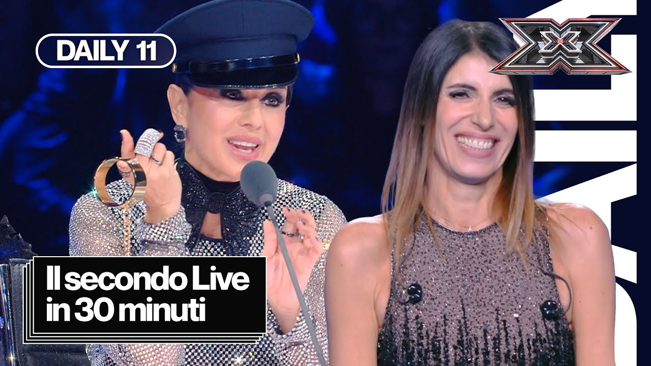 Riassunto del secondo Live | Daily 11 X Factor 2024