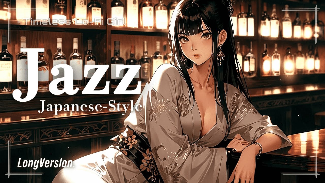 [Miyabi Lounge✕Smooth Jazz] Secret Symphony в цвете Silver Glow Неподвластная времени девушка Lo-Fi
