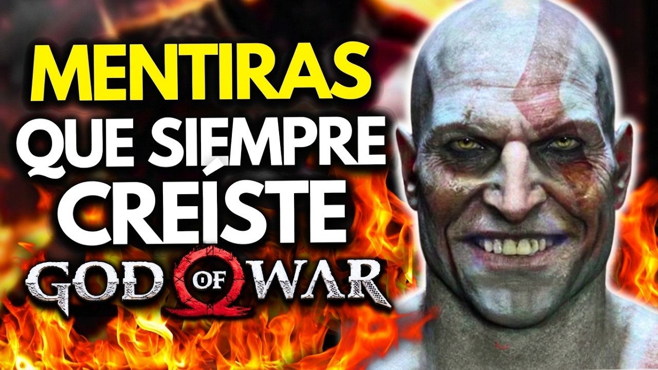 MENTIRAS que SIEMPRE CREÍSTE de God of War 🔥 | Detalles que todos confunden