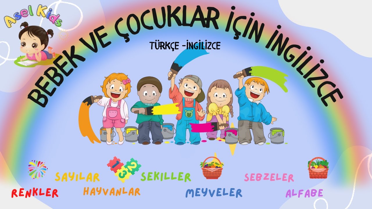 Çocukların Eğlenerek Öğrendikleri İngilizce Eğitim Videosu