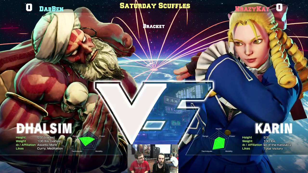 20160220 - DabBen vs KrazyKat - Street Fighter V - Brackets