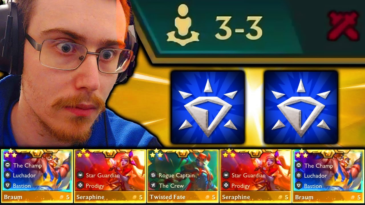 Я получил 7 кристальных гамбитов при счёте 3-3! Новый рекорд ⭐⭐⭐ TFT SET 15