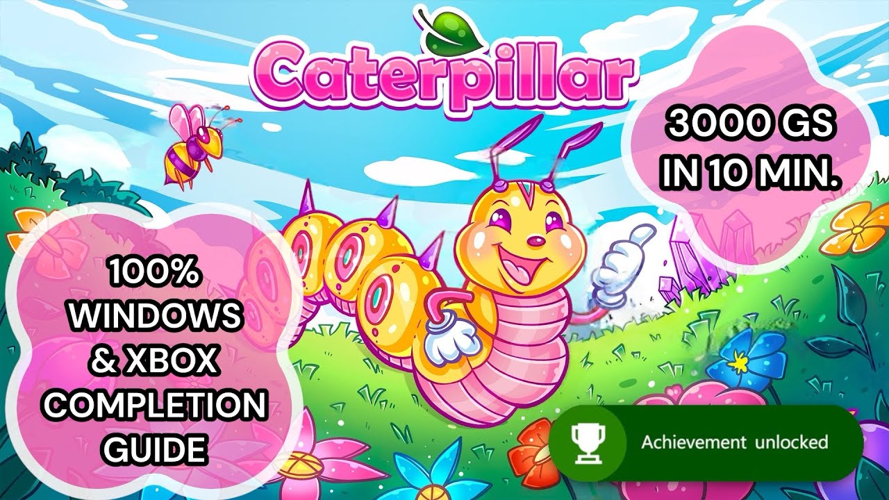Caterpillar EASY ACHIEVEMENT GUIDE 100% Completion Guide with UPDATED 3000 Gamerscore