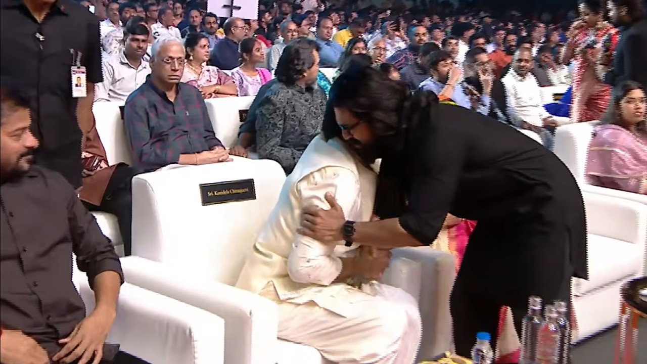 Ram Charan Visuals @ Telangana Gaddar Film Awards