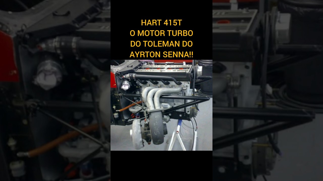 HART 415T - O MOTOR TURBO DO TOLEMAN DO AYRTON SENNA!!