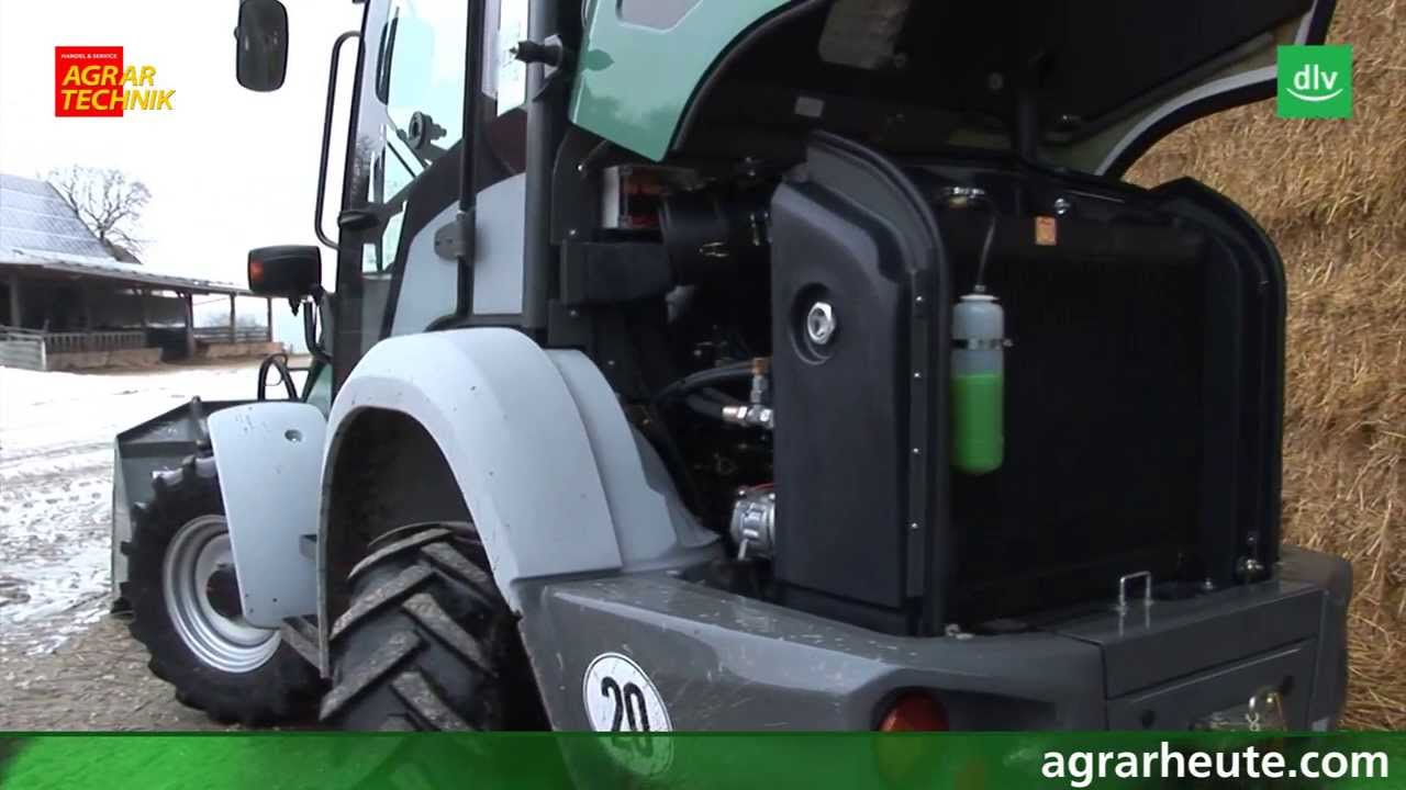 Kramer KL19 Radlader im AGRARTECHNIK-Maschinentest