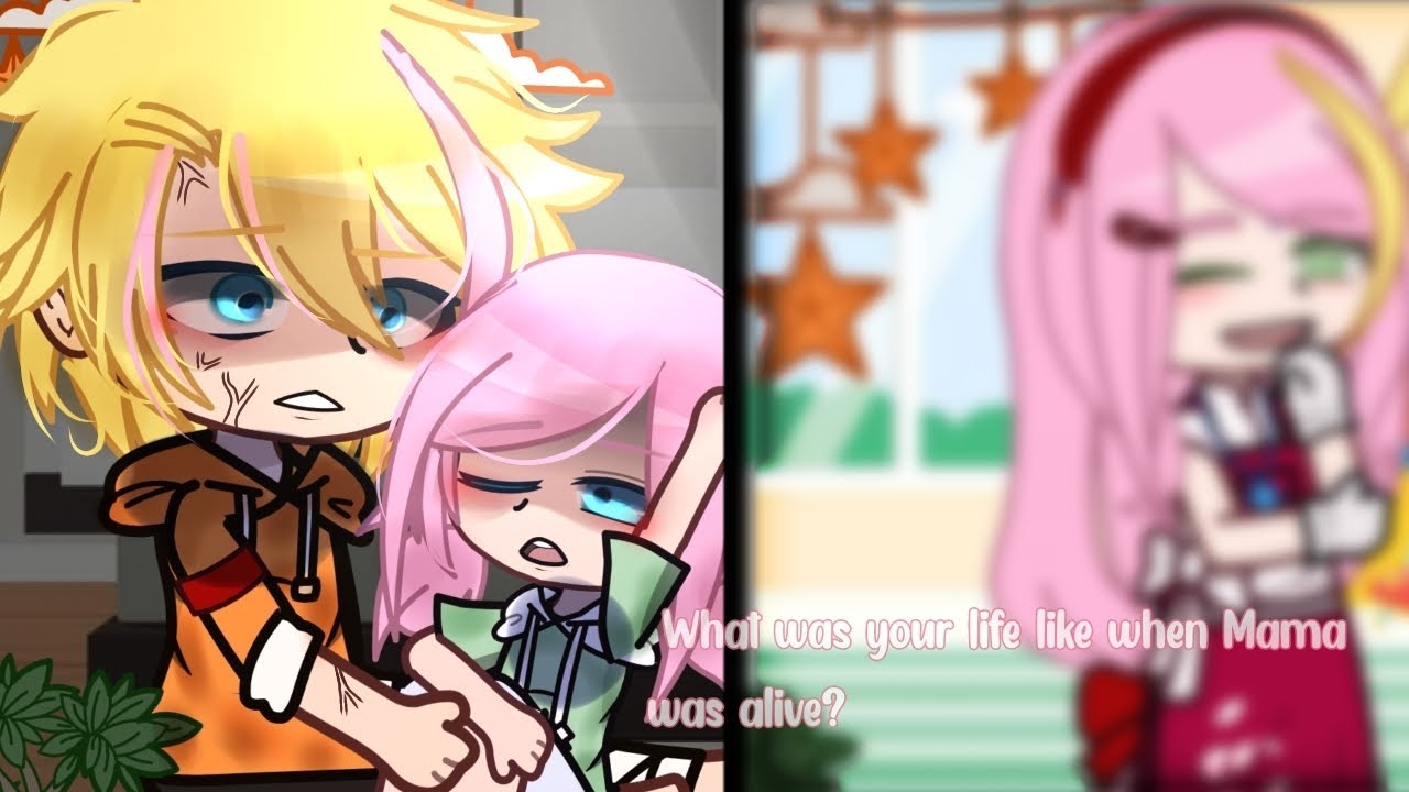 Fairytale..~💗🕯️!! (M3M3) • GC • Narusaku Family💖Dead Sakura AU❗ #narusaku #gachaclub #naruto #sakura