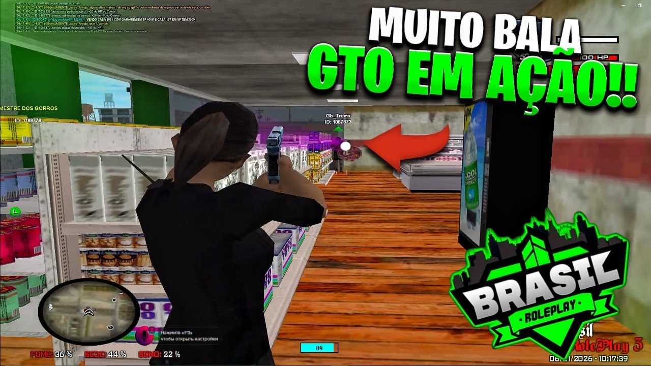 🚨 DIA DE MUITA AÇÃO NA GTO NO ( BRASIL ROLEPLAY )