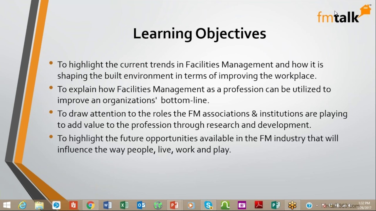 FmTalk360 Webinar: Facilities Management Industry- What's New & What's Next
