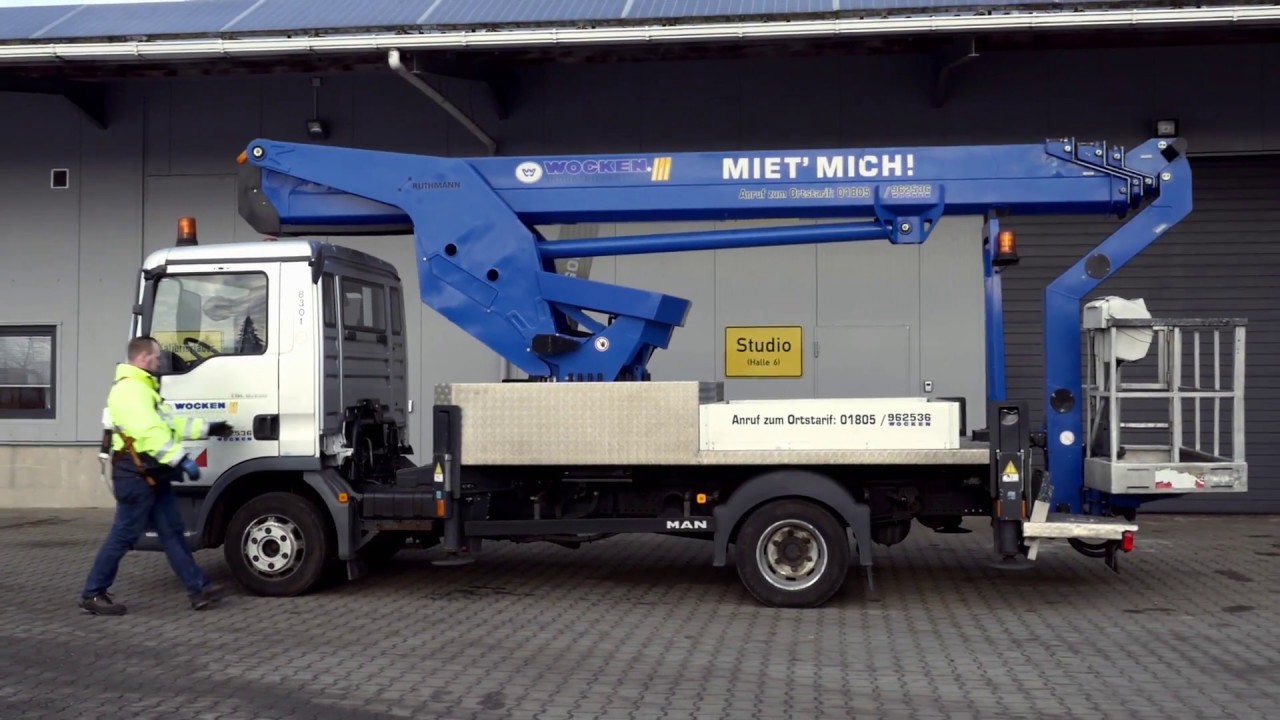 Einweisung - LKW-Arbeitsbühne, 30 m